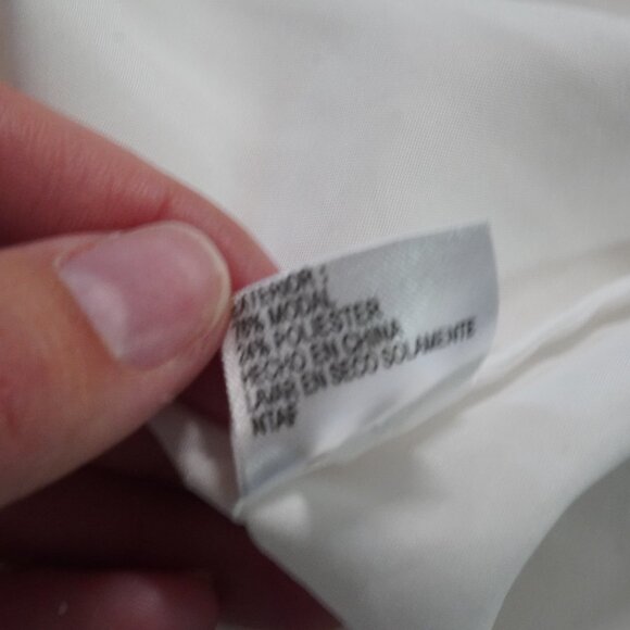 CREMIEUX Size Small White Blouse - Picture 7 of 7